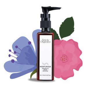 Product: Face Moisturiser with Rose, Geranium, Almond oil