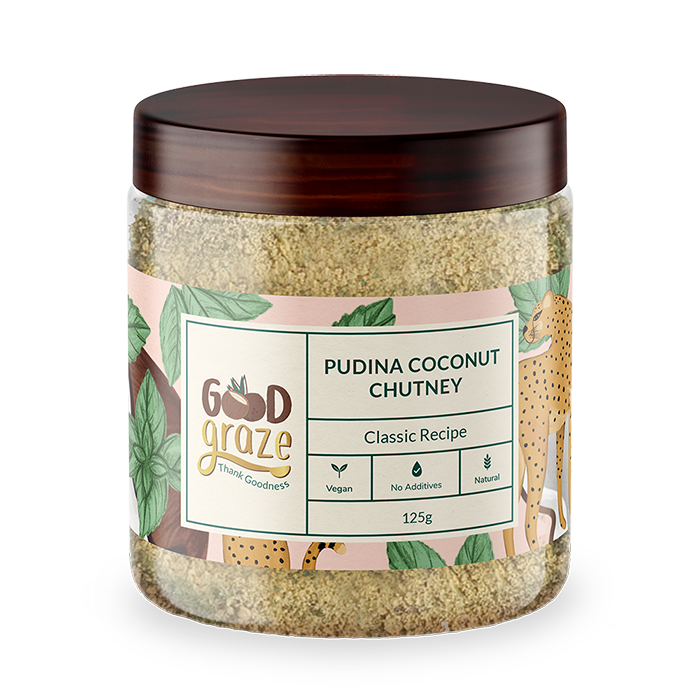 Product: Good Graze Pudina Coconut Chutney 125gm
