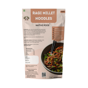 Product: Native Pods Ragi Millet Noodles | Not Fried Pack of 1- 180g