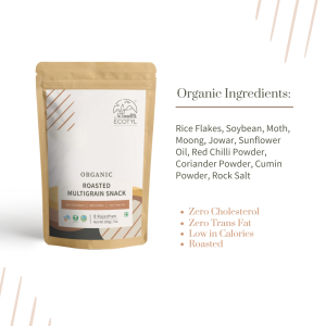 Product: Ecotyl Organic Roasted Multigrain Snack – 200 g