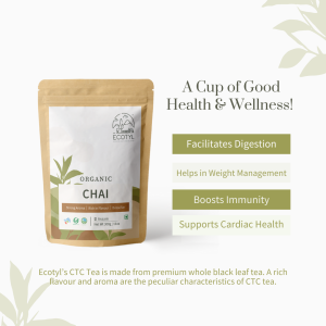 Product: Ecotyl Organic Chai (CTC Tea) – 300 g