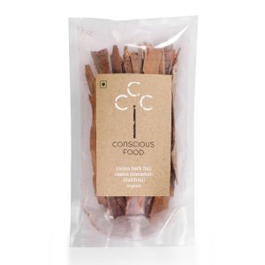 Product: Conscious Food Cinnamon (Dalchini) 50g
