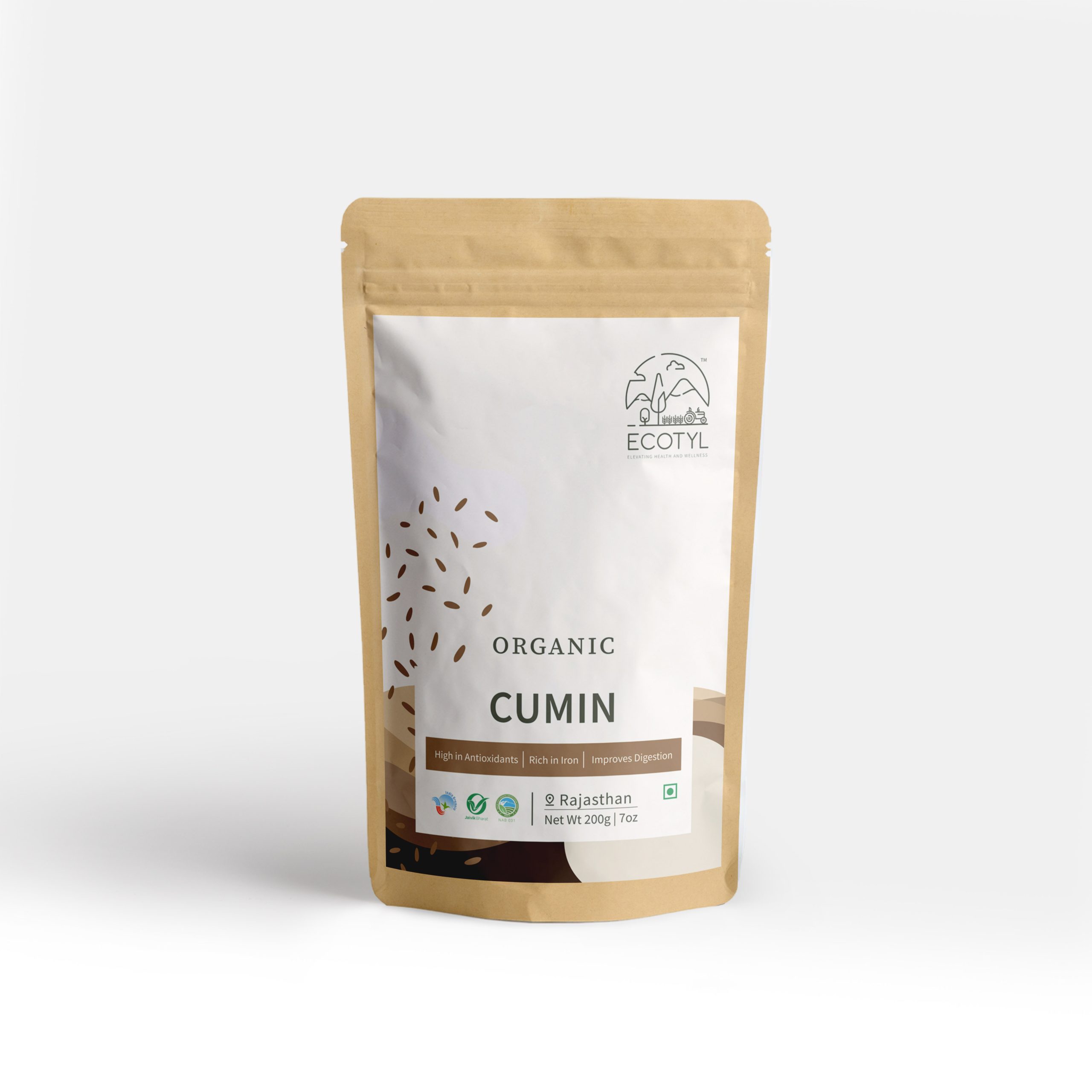 Product: Ecotyl Organic Cumin – 100 g