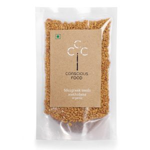 Product: Conscious Food Fenugreek Seeds 100g