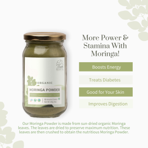 Product: Ecotyl Organic Moringa Powder – 180 g