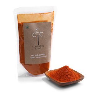 Product: Conscious Food Red Chilli Powder 100g