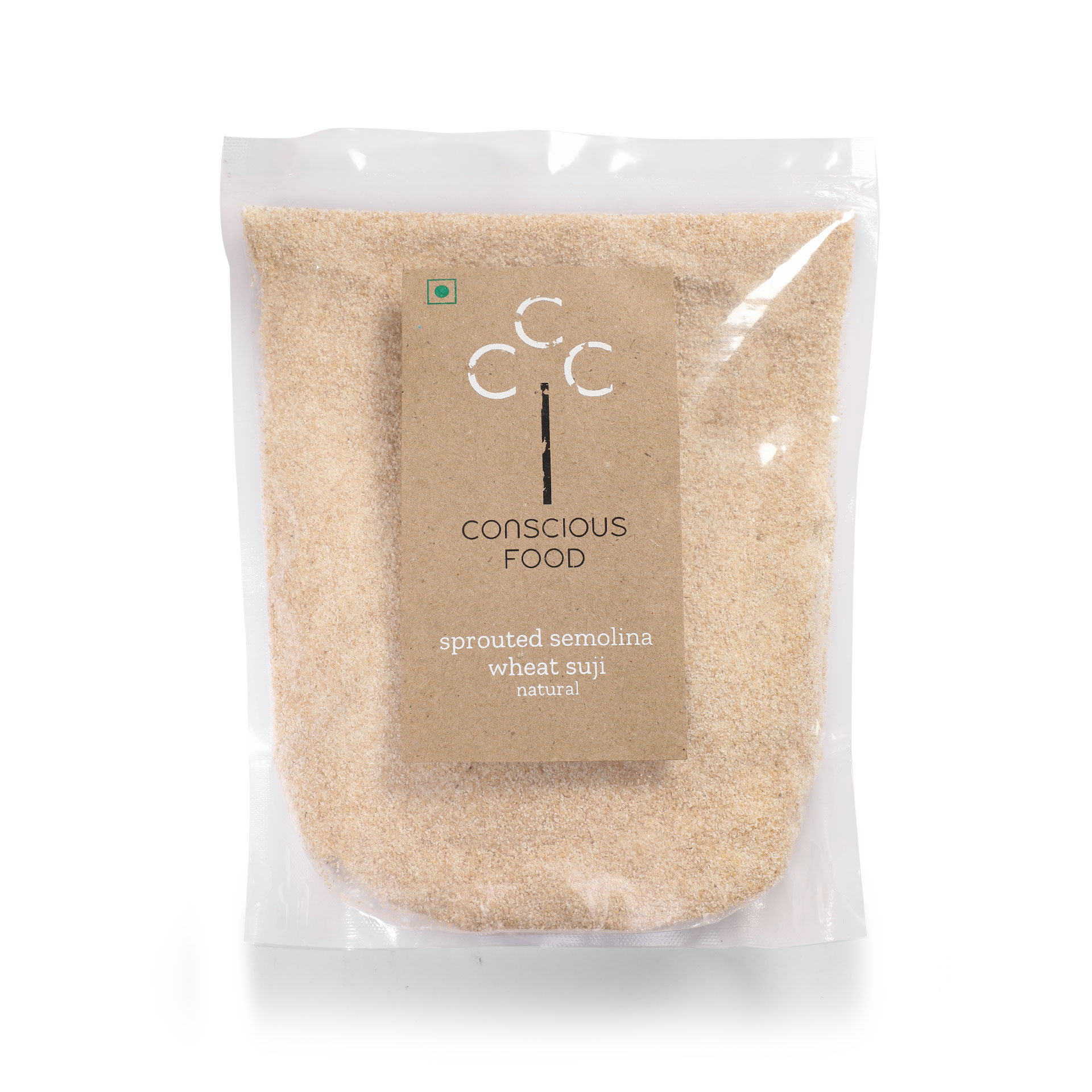 Product: Conscious Food Sprouted Suji 500g
