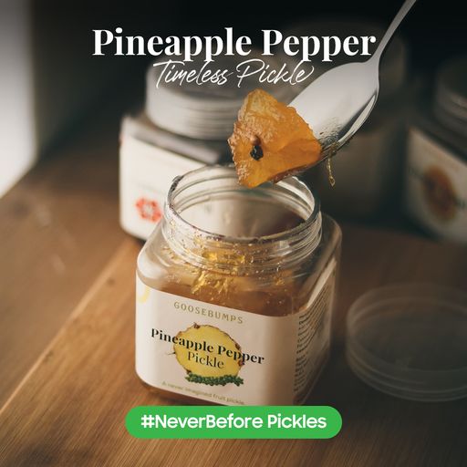 Product: Goosebumps Pineapple Pepper Pickle