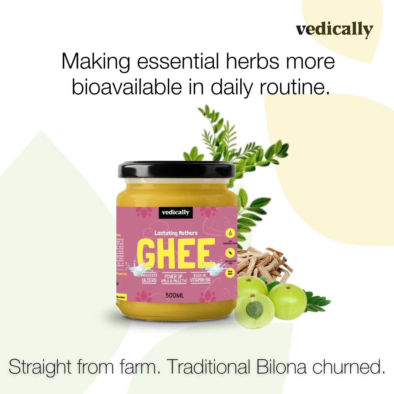 Product: Vedically Lactating Mother’s Ghee