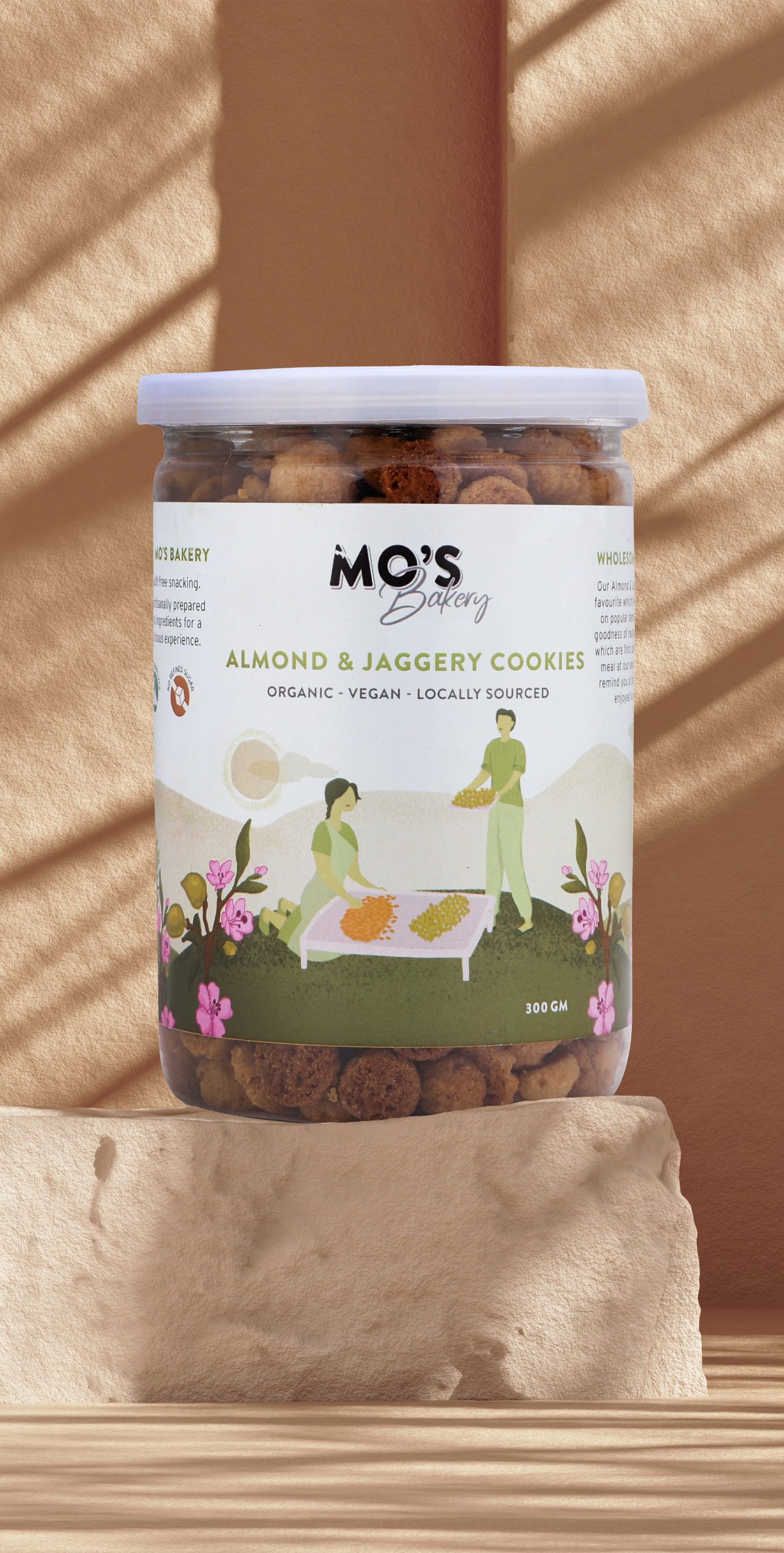 Product: Mo’s Bakery Almond Jaggery Cookies