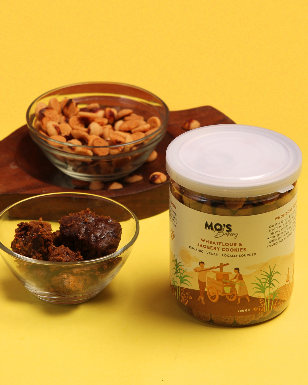Product: Mo’s Bakery Wheat flour & Jaggery Cookies