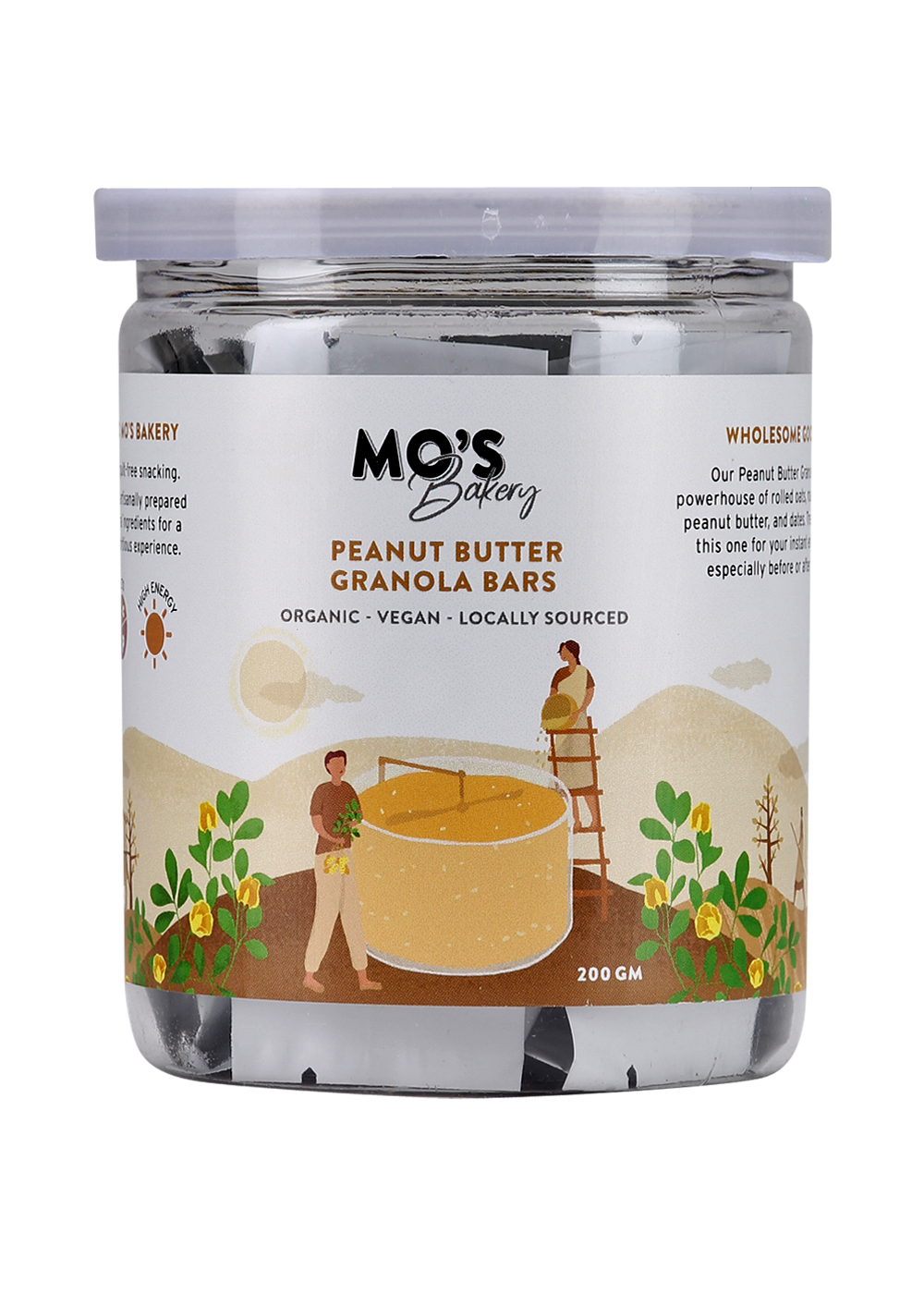 Product: Mo’s Bakery Peanut Butter Granola Bars