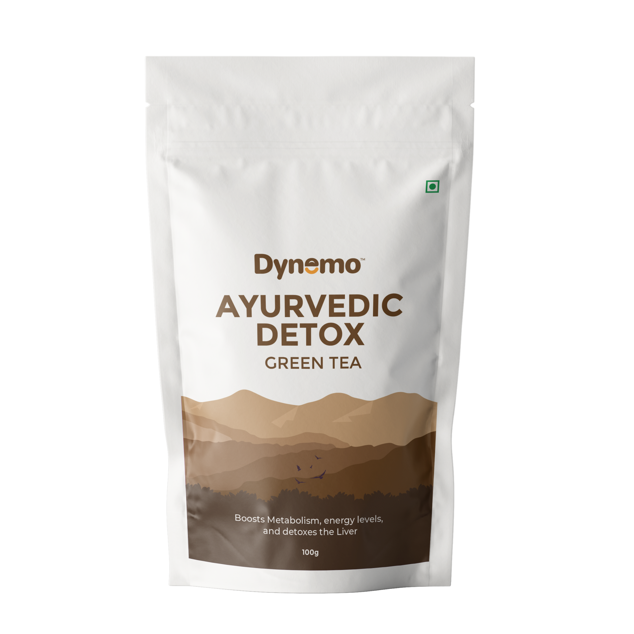 Product: Dynemo Ayurvedic Detox Green Tea