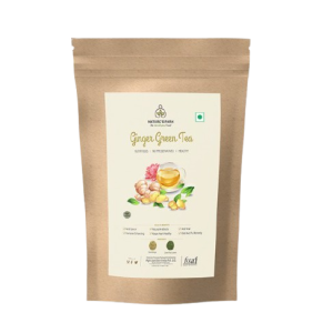 Product: Natures Park Ginger Green Tea Immunity Booster and Throat Soother – Herbal Tea, Loose Leaves Ginger Green Tea(500g)
