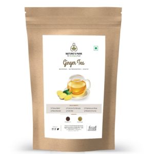 Product: Natures Park Black Tea Ginger Tea (500 g) Pouch