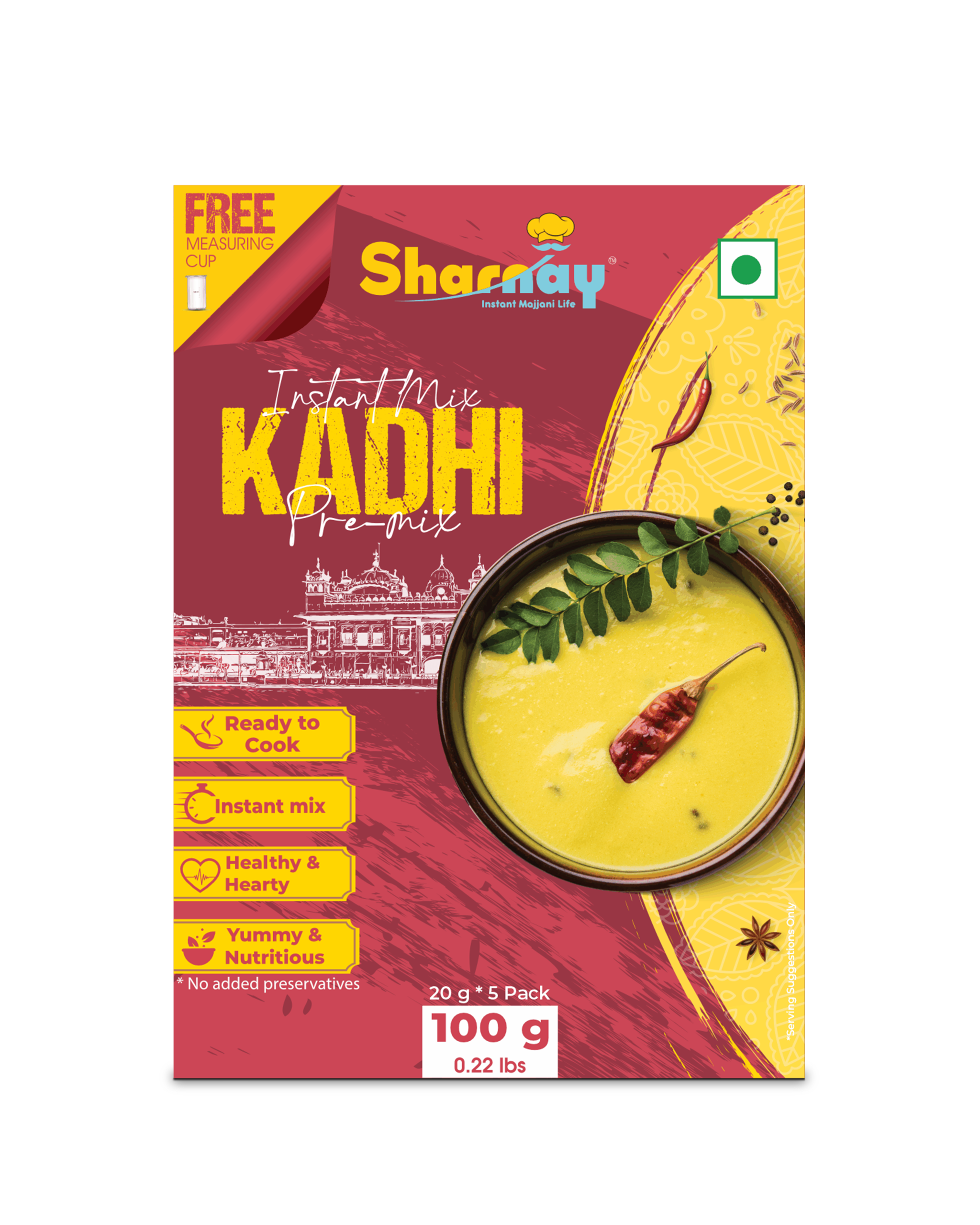 Product: Sharnay Instant Kadhi Premix