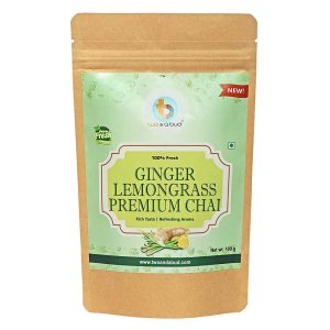 Product: Two & A Bud Ginger Lemongrass Premium Chai