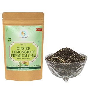 Product: Two & A Bud Ginger Lemongrass Premium Chai