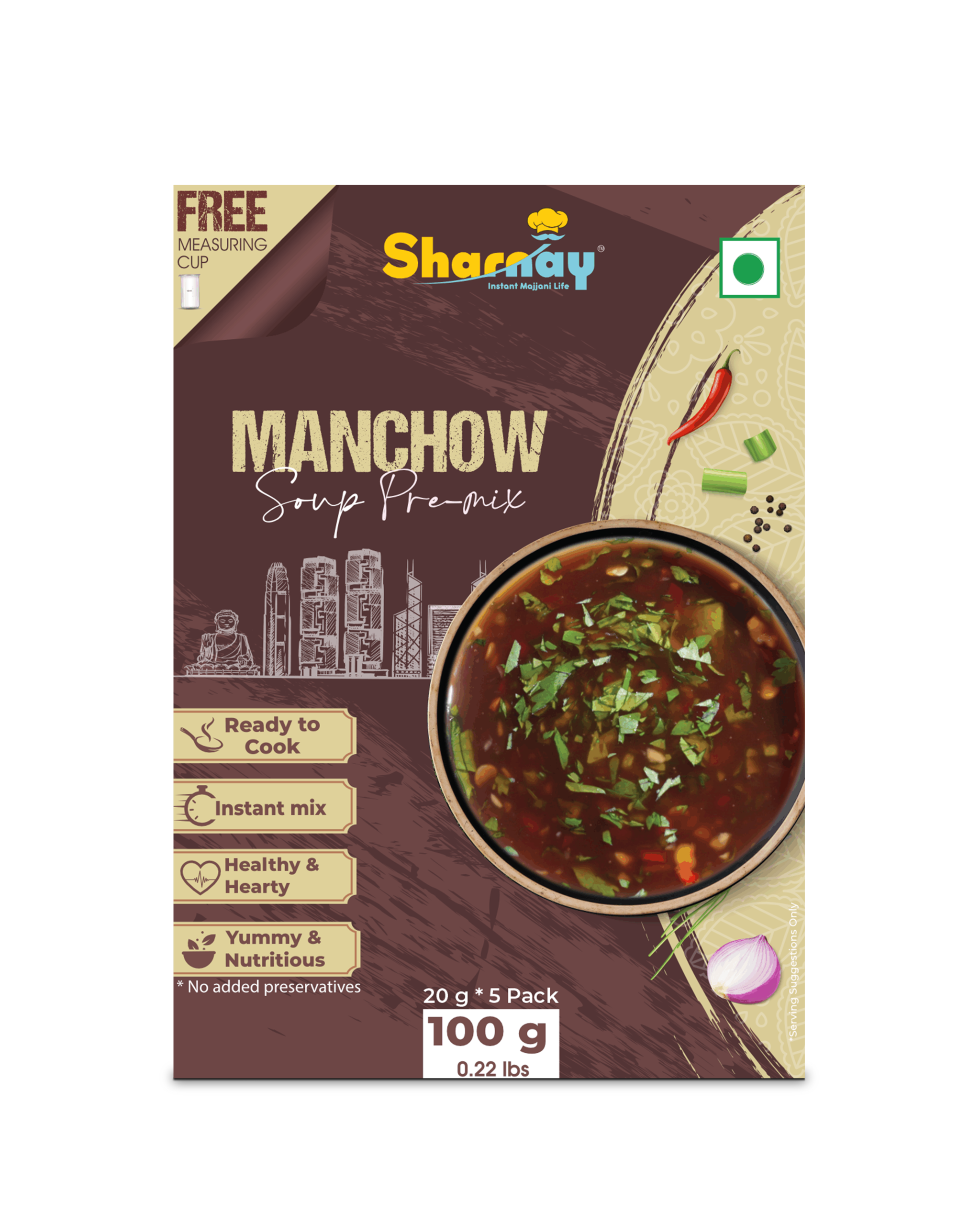 Product: Sharnay Instant Manchow Soup