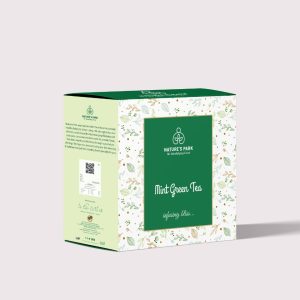 Product: Natures Park Mint Green Tea-Helps in Digestion and Fights Bad Breath, Refreshing and  a True Quencher Mint Green Tea Bags BoxPyramid Tea Bags (20 Pcs)