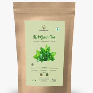 Product: Natures Park Mint Green Tea and Sun Dried Mint Leaves, Immunity Booster and Rejuvenate Mint Green Tea Pouch