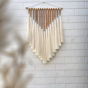 Product: Handcrafted WALL ART LAYERED-White