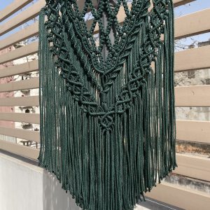 Product: Handcrafted WALL ART LAYERED-Emerald Green
