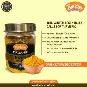 Product: Truefarm Organic Turmeric Powder
