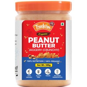 Product: Truefarm Organic Peanut Butter – Crunchy with Jaggery