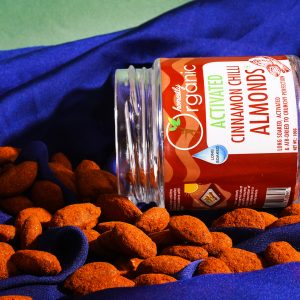 Product: D-alive Activated Cinnamon Chilli Almonds – 50g