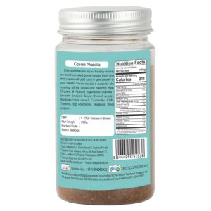 Product: Praakritik Natural Garam Masala – 100 g