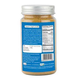 Product: Praakritik Organic Ginger Powder – 100 g