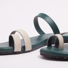 Product: Paaduks Solid Green SUO One Toe Flats For Women