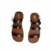 Product: Paaduks Solid Black Roob Sandals For Women