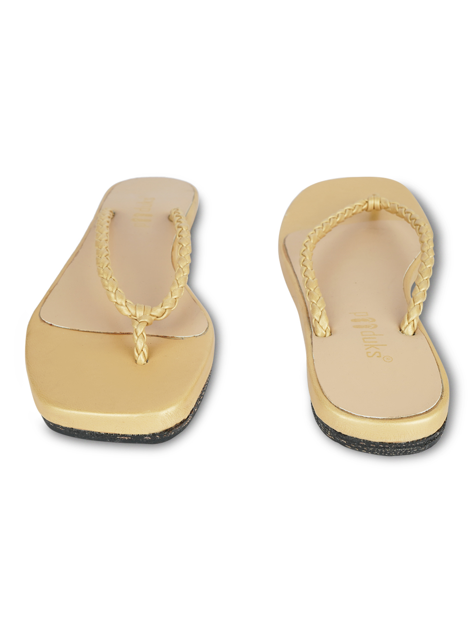 Product: Paaduks Women Nod – Gold Flats