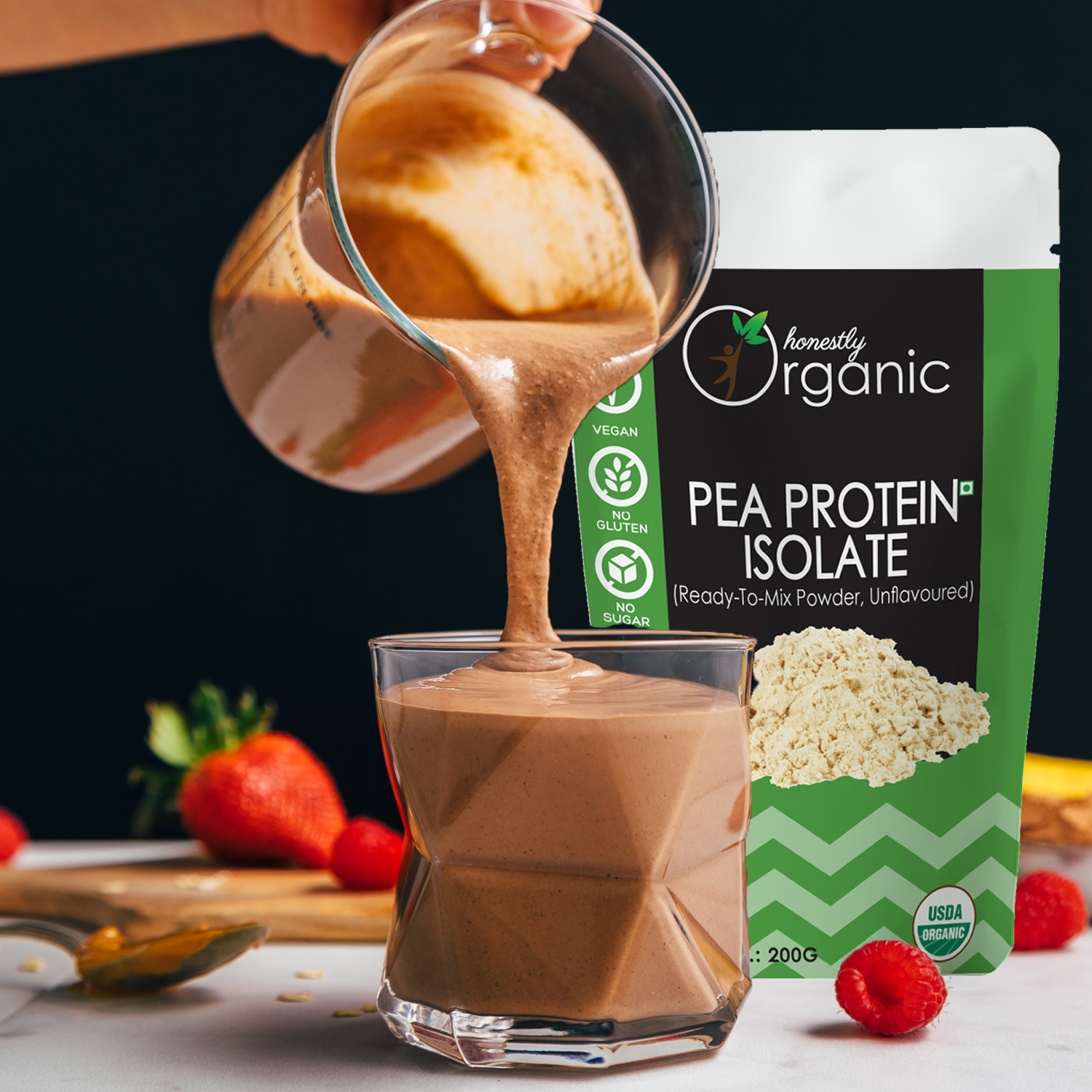 Product: D-alive Plant Based Pea Protein Powder