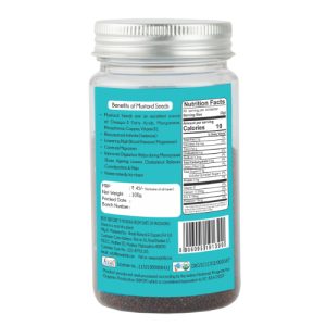 Product: Praakritik Organic Rai – 100 g
