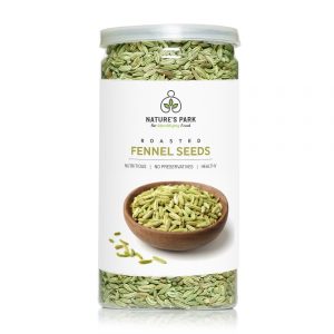 Product: Natures Park Seeds – Roasted Fennel Seeds (Saunf) – Mouth Freshener and  Digestive (Pet Jar) 90g