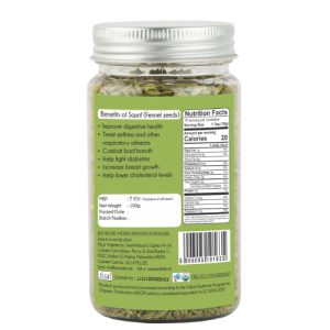Product: Praakritik Organic Saunf – 100 g