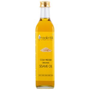 Product: Praakritik Organic Cold Pressed Sesame Oil