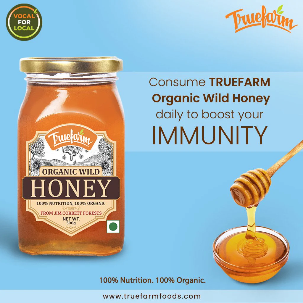 Product: Truefarm Organic Wild Honey