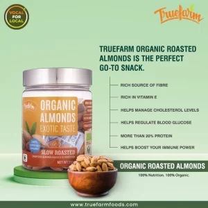 Product: Truefarm Organic Natural Almonds