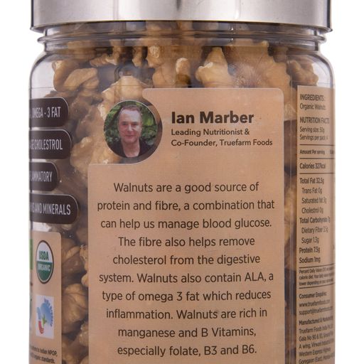 Product: Truefarm Organic Walnuts