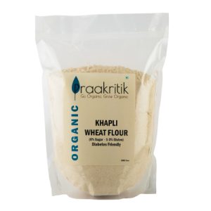 Product: Praakritik Organic Khapli Wheat Atta