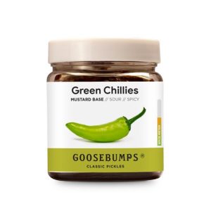 Product: Goosebumps Green Chilli Pickle