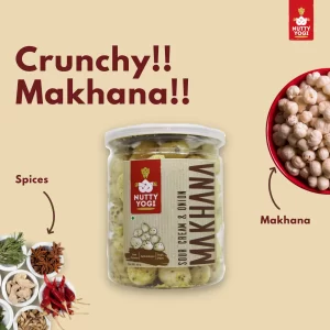 Product: Nutty Yogi Sour Cream & Onion Makhana