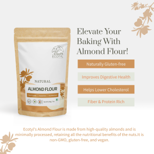 Product: Ecotyl Natural Almond Flour (Blanched) – 200g