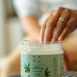 Product: Daivik Moringa Aloe Moringa Gel | 100% Natural | Anti Aging, Anti Acne, Hair Growth, Moisturizer | 300 g