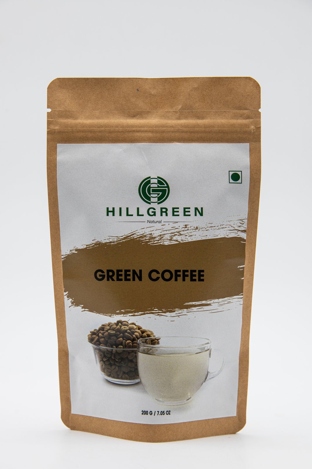 Product: Hillgreen Natural, Green Coffee, 200g