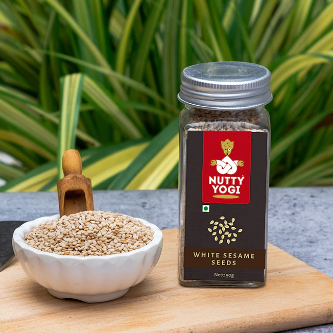 Product: Nutty Yogi Organic White Sesame Seeds